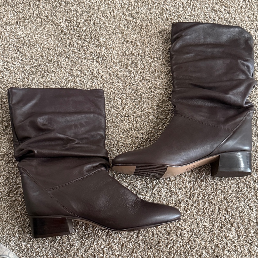 Brown Leather Boots